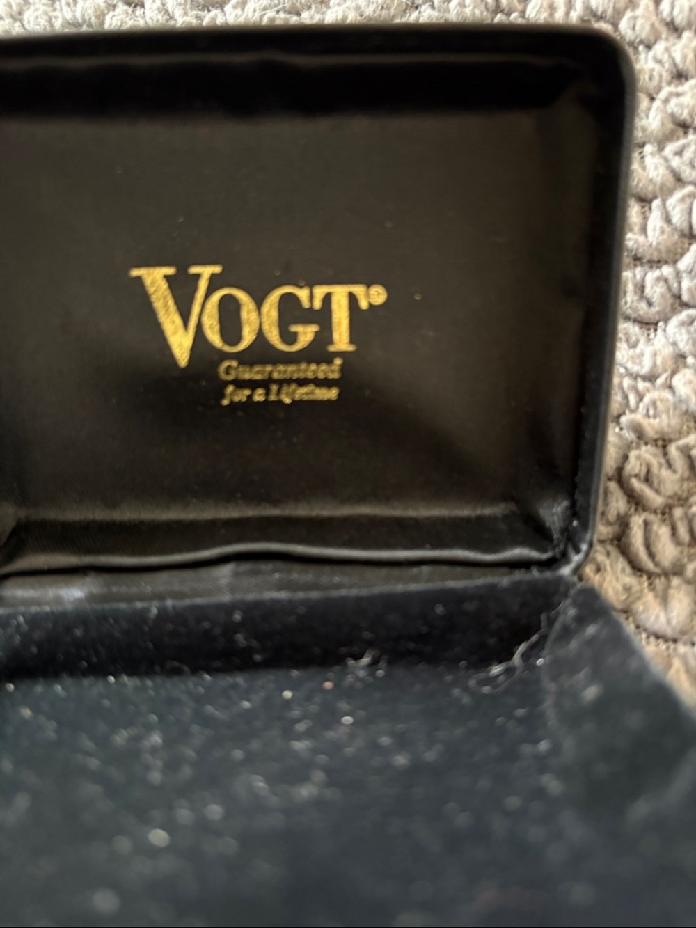 Hand engraved sterling silver money clip by Vogt Silversmiths. New. - Picture 6 of 6